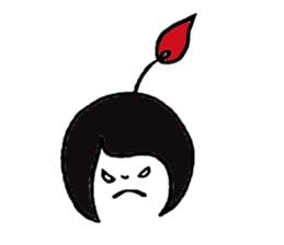 happy life of a bob girl sticker #2317812