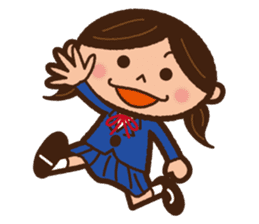 Junior high school students "amylin" sticker #2317946