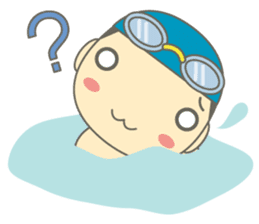 Swimming Boy ~Boy children swim~ sticker #2318109