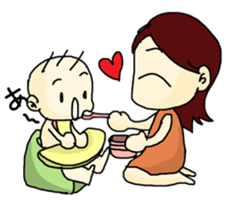 Baby and Me sticker #2318308