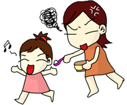 Baby and Me sticker #2318320