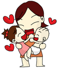 Baby and Me sticker #2318324