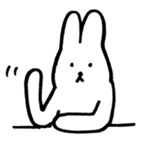 Nomii Rabbit & watawata cafe sticker #2318776