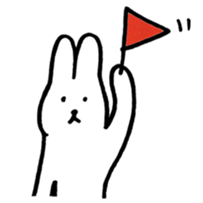 Nomii Rabbit & watawata cafe sticker #2318777