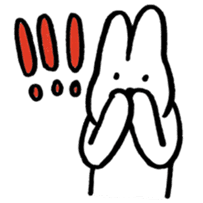 Nomii Rabbit & watawata cafe sticker #2318778