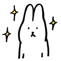 Nomii Rabbit & watawata cafe sticker #2318781