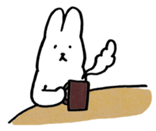 Nomii Rabbit & watawata cafe sticker #2318784