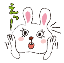 Happy Rabbit Sticker sticker #2318818