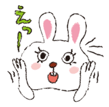 Happy Rabbit Sticker sticker #2318818