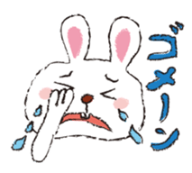 Happy Rabbit Sticker sticker #2318819