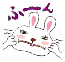 Happy Rabbit Sticker sticker #2318820