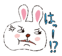 Happy Rabbit Sticker sticker #2318823