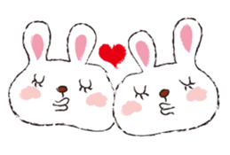 Happy Rabbit Sticker sticker #2318839