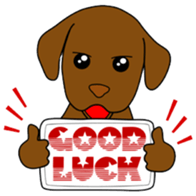 Chocolate Lab Cacao sticker #2319019