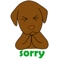 Chocolate Lab Cacao sticker #2319022