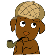 Chocolate Lab Cacao sticker #2319024