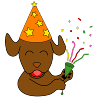 Chocolate Lab Cacao sticker #2319032