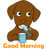 Chocolate Lab Cacao sticker #2319033