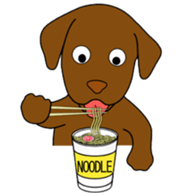 Chocolate Lab Cacao sticker #2319035