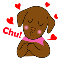 Chocolate Lab Cacao sticker #2319037