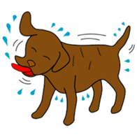 Chocolate Lab Cacao sticker #2319044