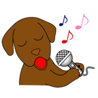 Chocolate Lab Cacao sticker #2319050