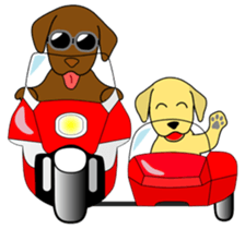 Chocolate Lab Cacao sticker #2319055