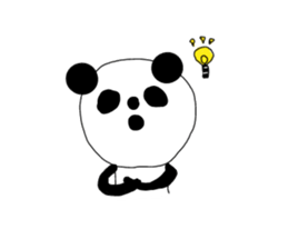 panda! sticker #2319442