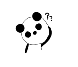 panda! sticker #2319443