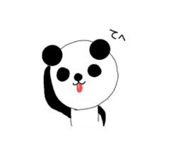 panda! sticker #2319450