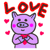 Pig family 1 sticker #2319609