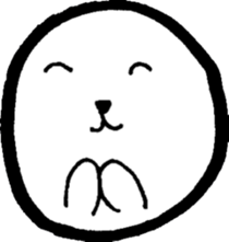 Koromaru sticker #2320066