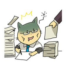 Every day of a funny cat sticker #2320305