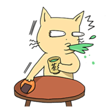 Every day of a funny cat sticker #2320316