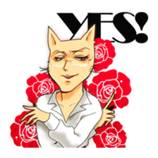 Every day of a funny cat sticker #2320317