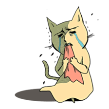 Every day of a funny cat sticker #2320320