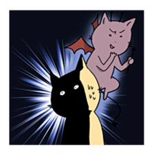 Every day of a funny cat sticker #2320325