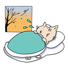 Every day of a funny cat sticker #2320329