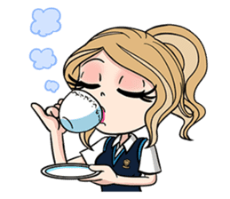 B.B. Best Babe in School sticker #2320421