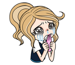 B.B. Best Babe in School sticker #2320427