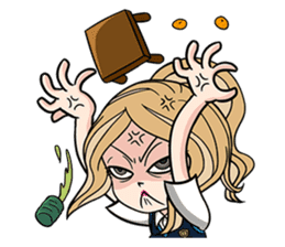 B.B. Best Babe in School sticker #2320428