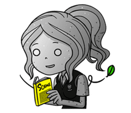 B.B. Best Babe in School sticker #2320429