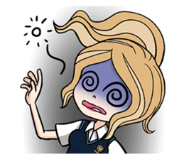 B.B. Best Babe in School sticker #2320430