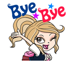 B.B. Best Babe in School sticker #2320434