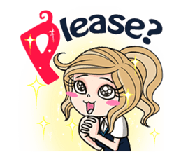 B.B. Best Babe in School sticker #2320441