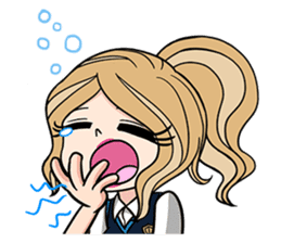 B.B. Best Babe in School sticker #2320443