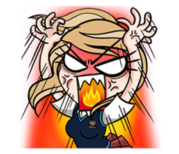 B.B. Best Babe in School sticker #2320444