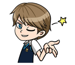 B.B. Best Babe in School sticker #2320445