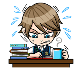 B.B. Best Babe in School sticker #2320447