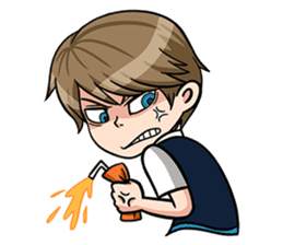 B.B. Best Babe in School sticker #2320450